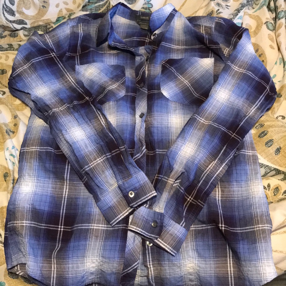 Eddie Bauer flannel top